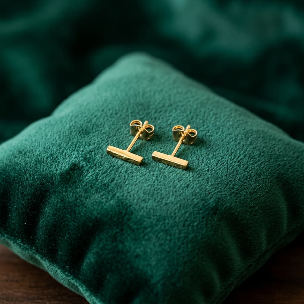 18k Minimal Earrings